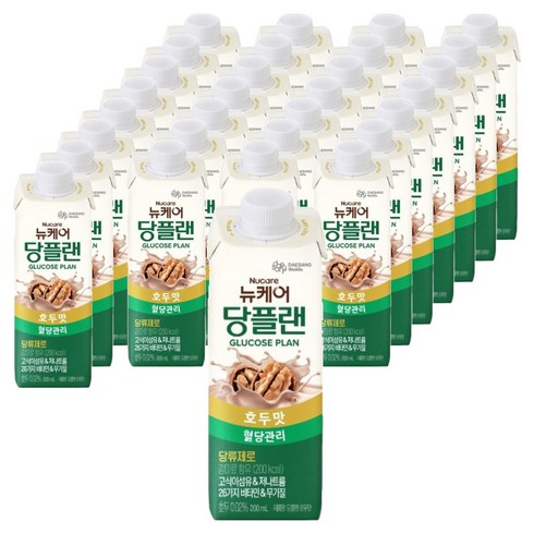 뉴케어 당플랜 호두맛, 200ml, 48개