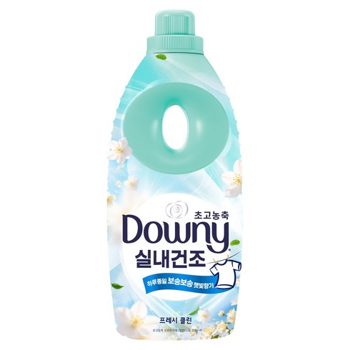 다우니 실내건조 초고농축 섬유유연제 프레시 클린 본품, 1L, 1개