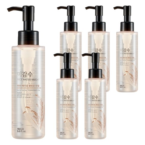 미감수 브라이트 리치 클렌징 오일, 150ml, 6개