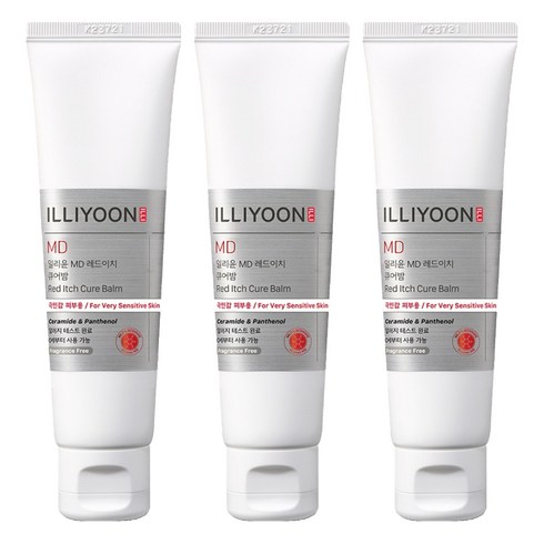 일리윤 엠디 레드이치 큐어밤 유아 크림, 60ml, 3개