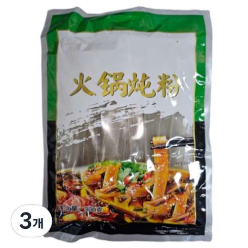 용차 샤브샤브용 당면, 3개, 300g