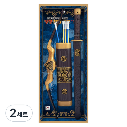 ZEUS 이순신 명장활검 세트, 혼합색상, 2세트