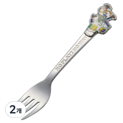 스케이터 마스코트 스텐 포크, ToyStory, 2개, 단품