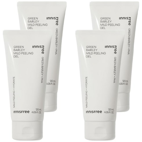 이니스프리 청보리 마일드 필링젤, 120ml, 4개