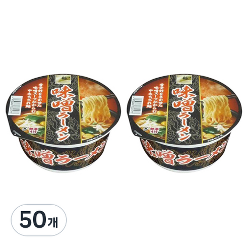 멘노스나오시 미소 컵라멘 83g, 50개