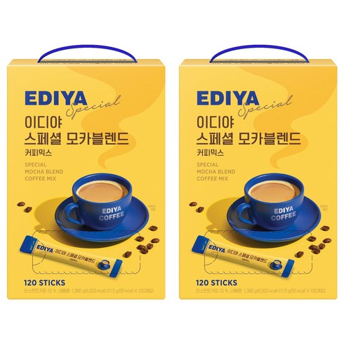이디야 스페셜모카블렌드 커피믹스, 11.5g, 120개입, 2개
