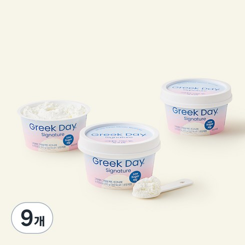 그릭데이 그릭요거트 시그니처, 100g, 9개