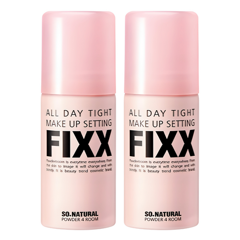 파우더포룸 올 데이 타이트 메이크업 세팅 픽서, 35ml, 2개