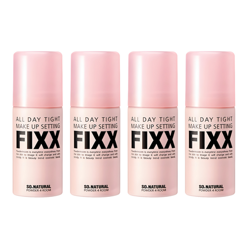 쏘내추럴 올 데이 타이트 메이크업 세팅 픽서, 35ml, 4개