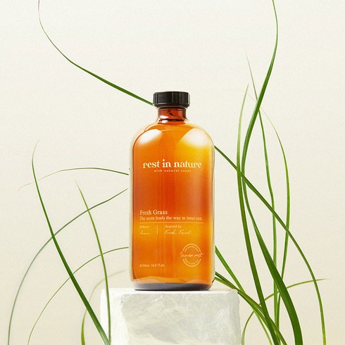 레스트인네이처 디퓨저 리필액, 프레쉬그라스, 500ml, 1개