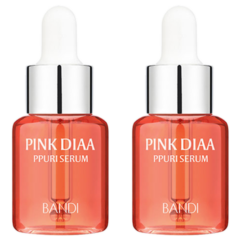 반디BANDI 네일큐어 핑크다이아 뿌리세럼 네일영양제, 17ml, 2개