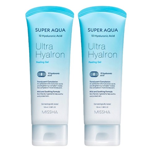 미샤 수퍼 아쿠아 울트라 히알론 필링젤, 100ml, 2개