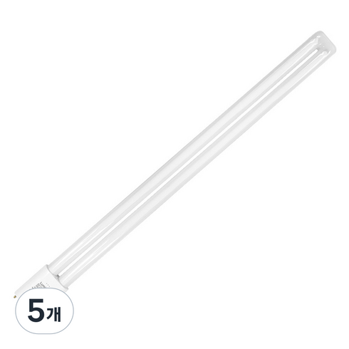 루미트론 HD LED 형광등 27W, 주광색, 5개