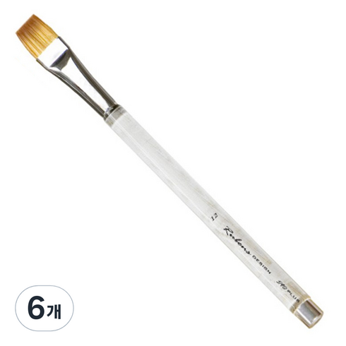 루벤스 590PLUS 인조투명 구성, 6개, 12호