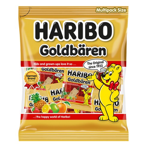하리보 골드베렌 미니 젤리, 250g, 1개