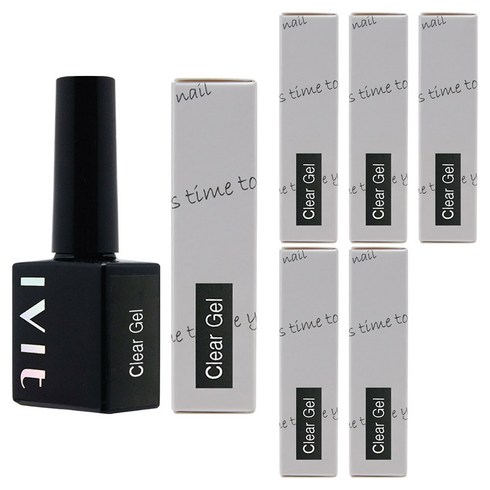 아이빛 베러톤 젤네일 클리어젤, 6개, 10ml