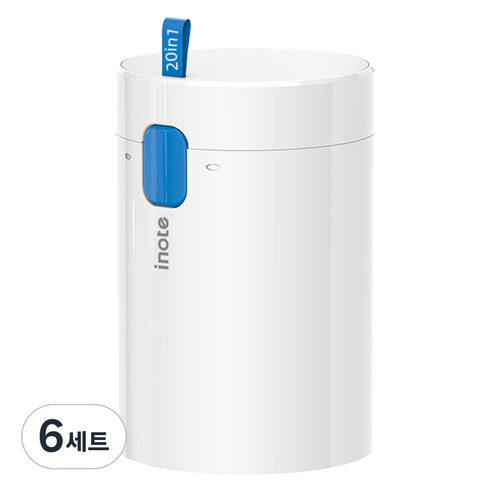 아이노트 키보드 이어폰 스마트 멀티 브러쉬 세트, CT61, 혼합색상, 6세트