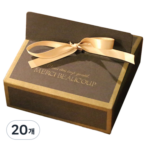 아이씨엘디자인 조인 박스, 20개, black gold frame 9