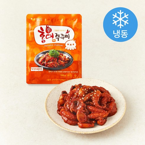 홍대쭈꾸미 약간매운맛 (냉동), 500g, 1개