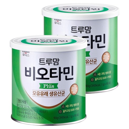 일동후디스 비오타민 플러스 프리바이오틱스 90p, 90g, 2개