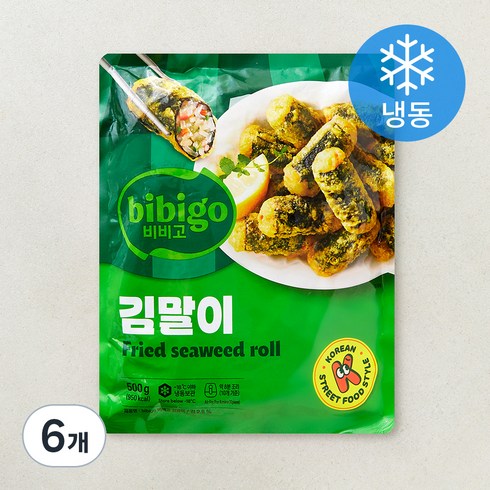 비비고 김말이 (냉동), 500g, 6개