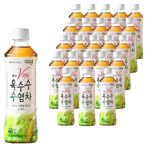 광동옥수수수염차, 500ml, 24개