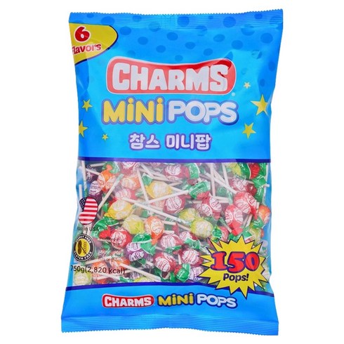 투시롤 참스 미니팝 캔디, 750g, 1개