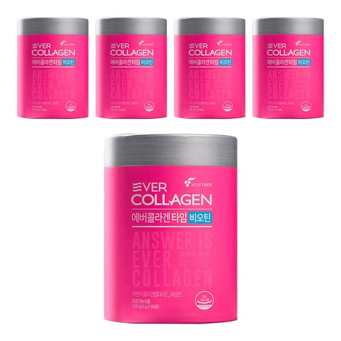 에버콜라겐 타임 비오틴, 150g, 5개