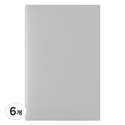 르그랑 아펠라실버 Simple 맹플레이트, 6개