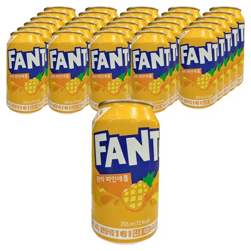 환타 파인애플 업소용, 355ml, 30개