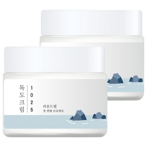 라운드랩 1025 독도 크림, 80ml, 2개