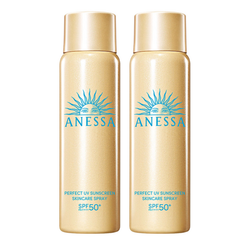 아넷사 퍼펙트 UV 선스크린 스킨케어 스프레이 NA SPF50+ PA++++, 60g, 2개