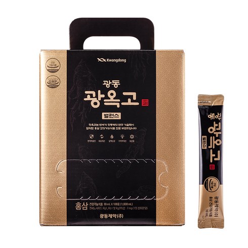 광동제약 광옥고 밸런스 홍삼, 1L, 1세트
