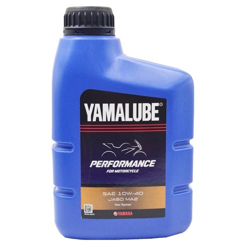 야마하 순정 야마루브 퍼포먼스 4T 10W40 엔진오일 합성유, 1개