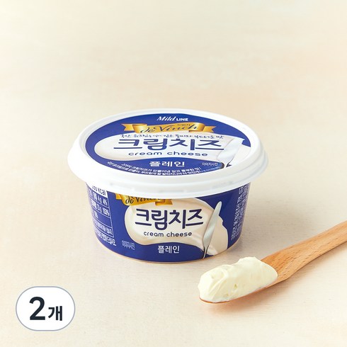 드빈치 크림치즈 플레인, 120g, 1개입, 2개