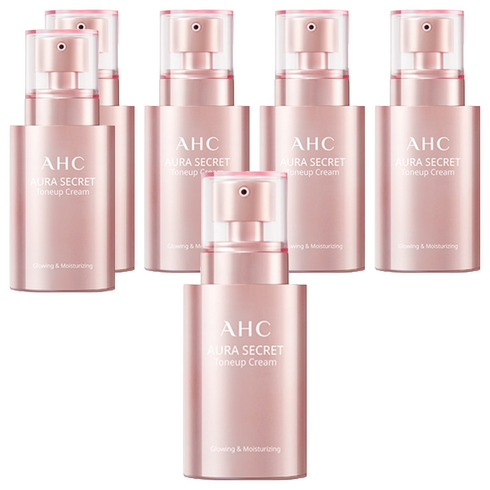 AHC 아우라 시크릿 톤 업 크림 SPF30 PA++, 50g, 50ml, 6개