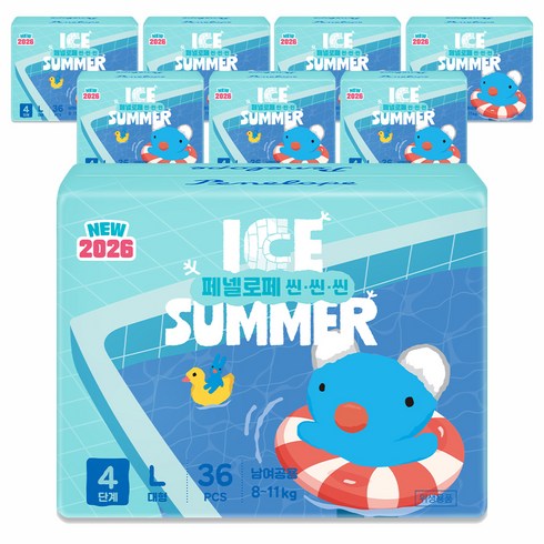 페넬로페 아이스 썸머 팬티기저귀 남여공용, 4단계, 288매