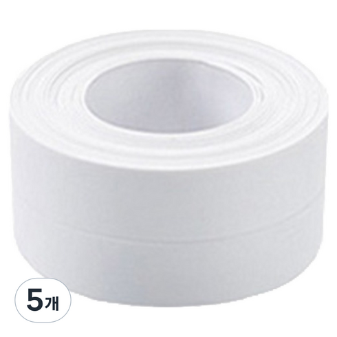 일상나눔 PVC 틈새 차단 방수 테이프, 5개