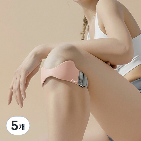 레토 실리콘 연골 슬개건 무릎보호대 LSL-PB12, 5개, 핑크