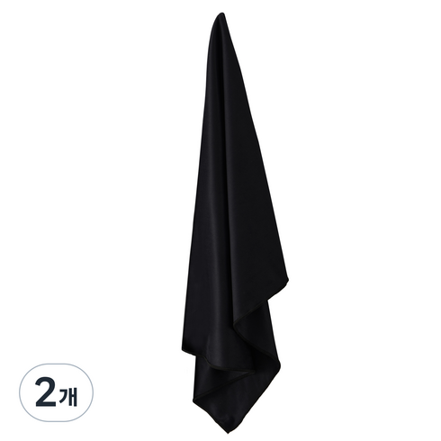 빈토리오 와인잔 클리너 M, 블랙, 2개