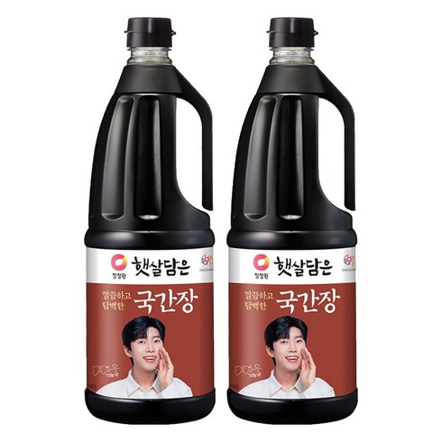 햇살담은 국간장, 1.7L, 2개