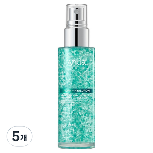 아누아 피디알엔 히알루론산 수분 캡슐 미스트, 5개, 100ml