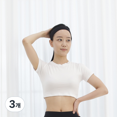 O2메디칼 씬 헤어밴드 CB-9882, Mint, 3개