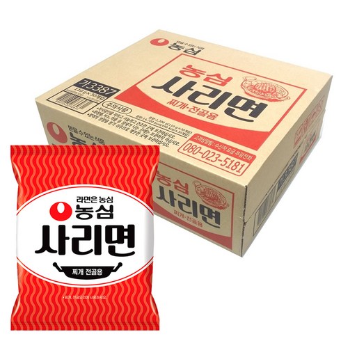 농심 사리면 110g, 30개
