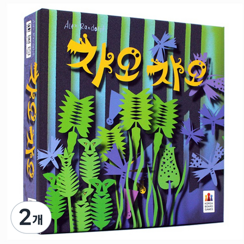 코리아보드게임즈 챠오챠오 보드게임, 혼합색상, 2개