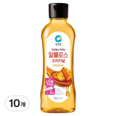 청정원 알룰로스 오리지널, 500g, 10개