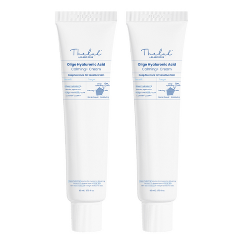 더랩바이블랑두 올리고 히알루론산 카밍 플러스 크림, 80ml, 2개