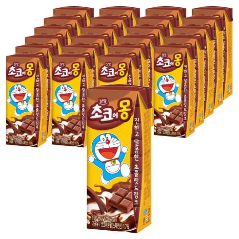 남양유업 초코에몽, 190ml, 24개