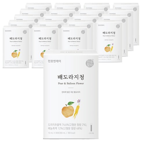 천호엔케어 하루활력 배도라지청, 10ml, 600개