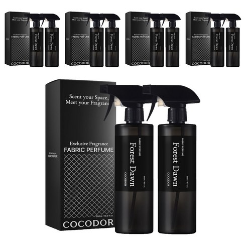 코코도르 패브릭 퍼퓸 섬유탈취제 숲속새벽공기 본품, 500ml, 10개